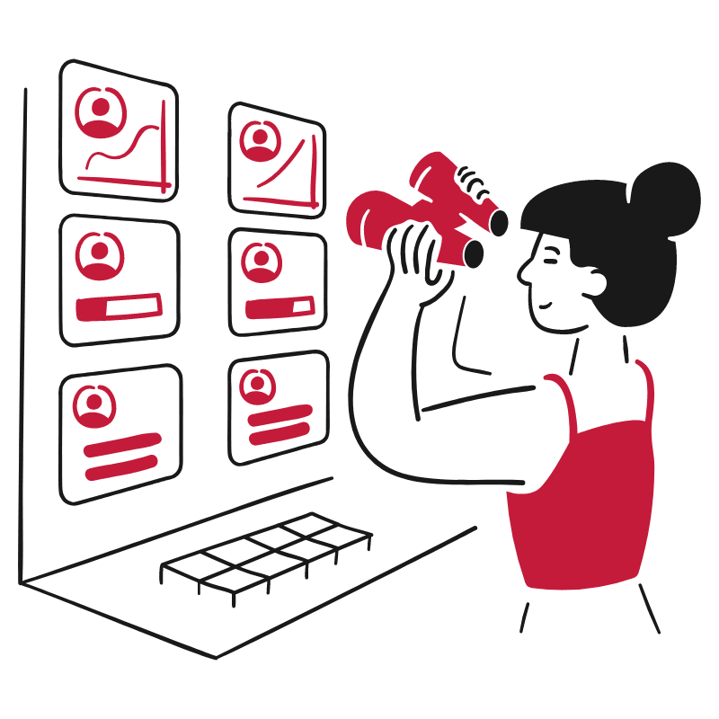 24時間体制のモニタリング